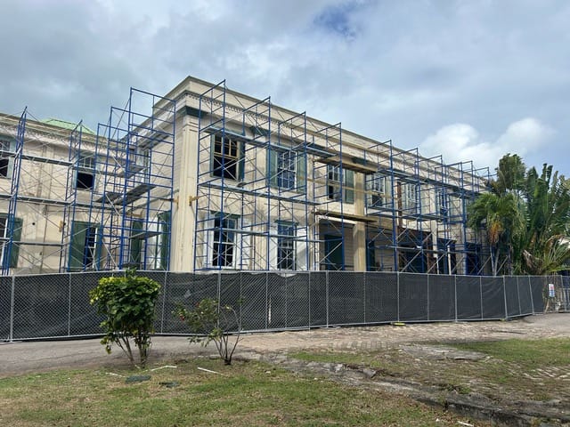 Government House Restoration Nears Completion, Senator Says