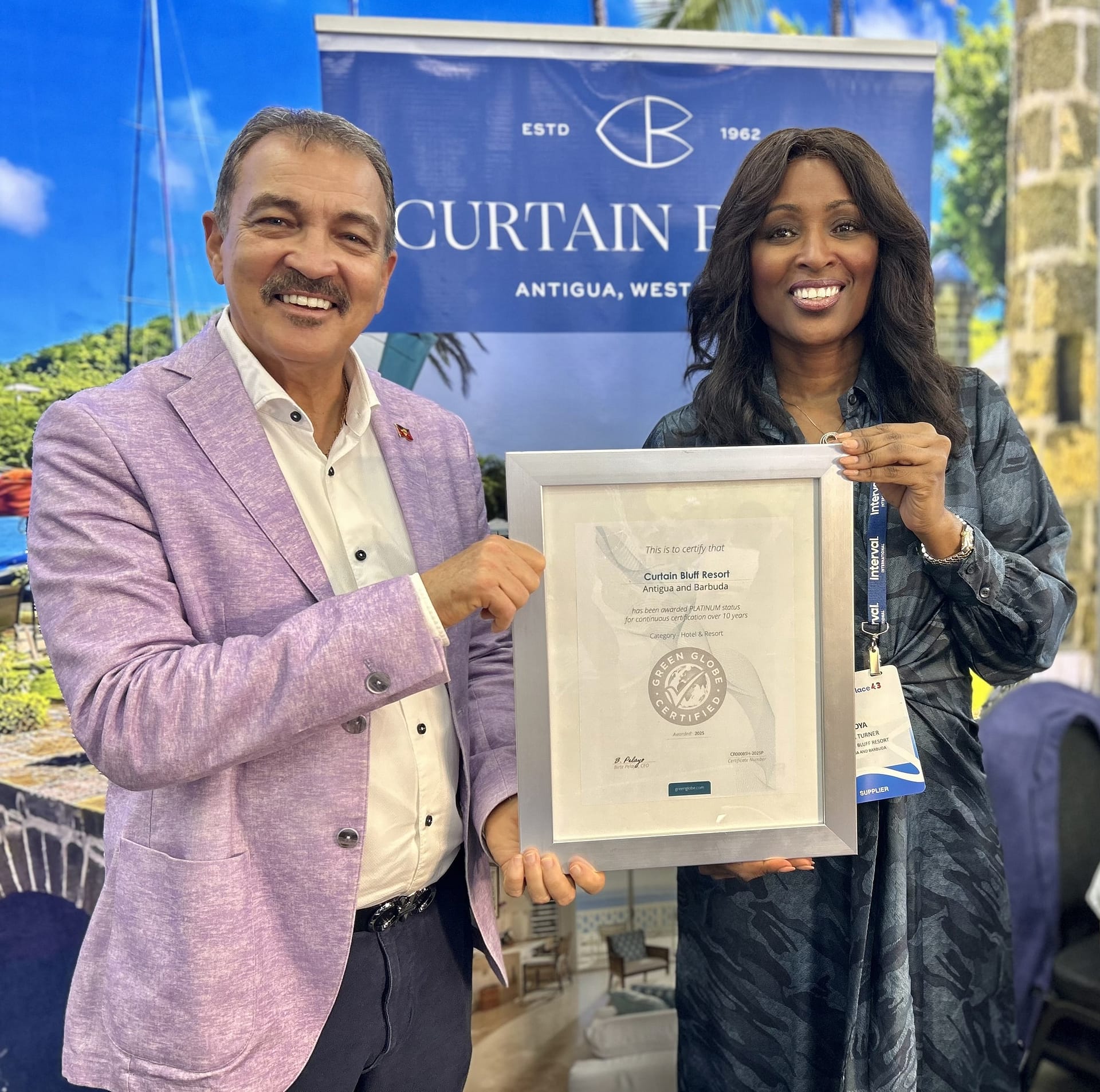 Curtain Bluff Becomes First in Antigua and Barbuda to Earn Green Globe Platinum Certification