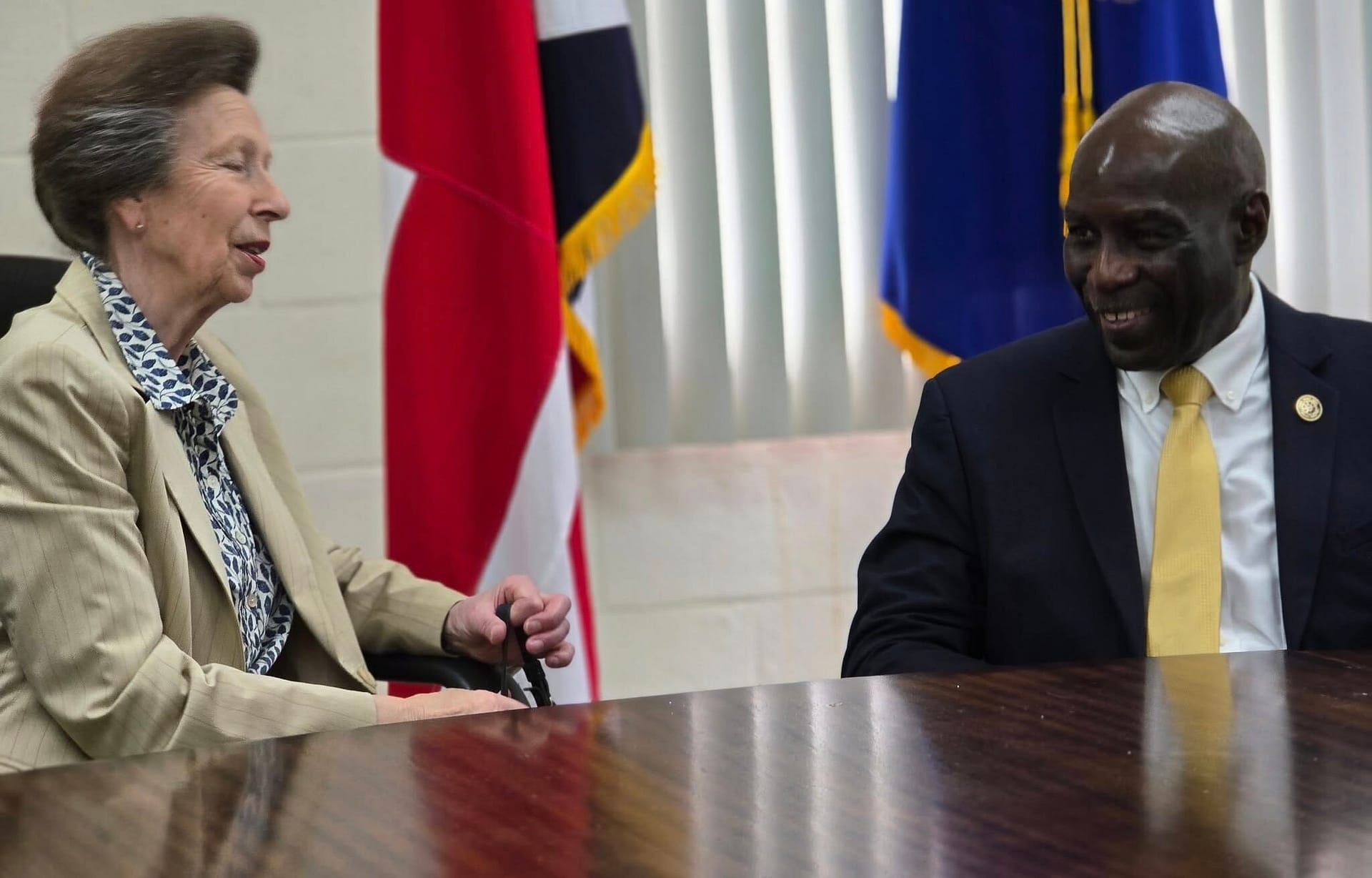 Princess Anne Visits RSS Headquarters, Underscores UK-Caribbean Security Partnership