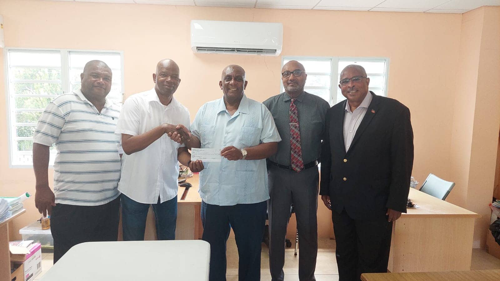 SJA Alumni Association Donates $13,400 to School for Teachers’ Room A/C Units