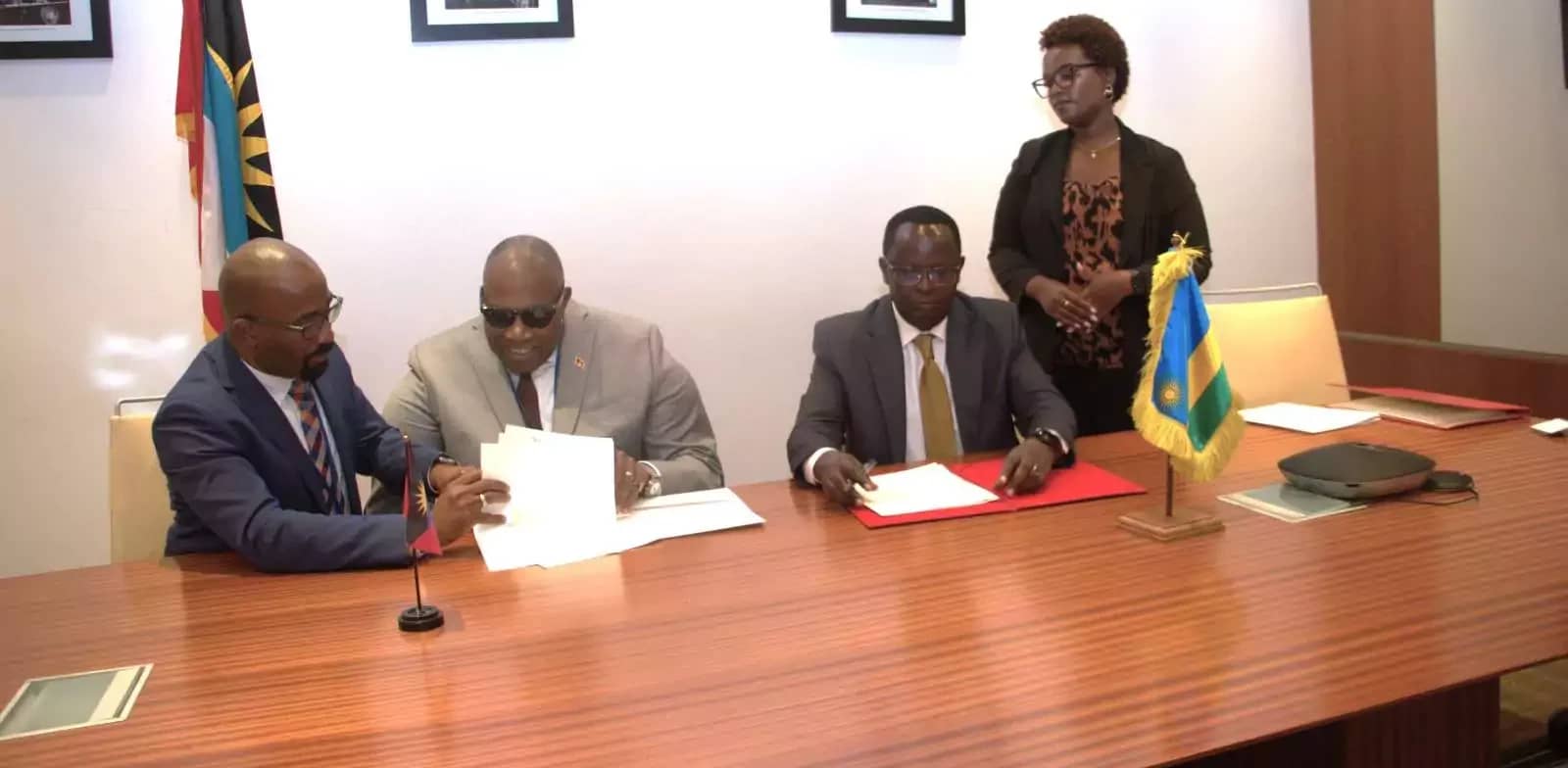 Antigua and Barbuda and Rwanda Sign Landmark Visa Waiver and Cooperation Agreements