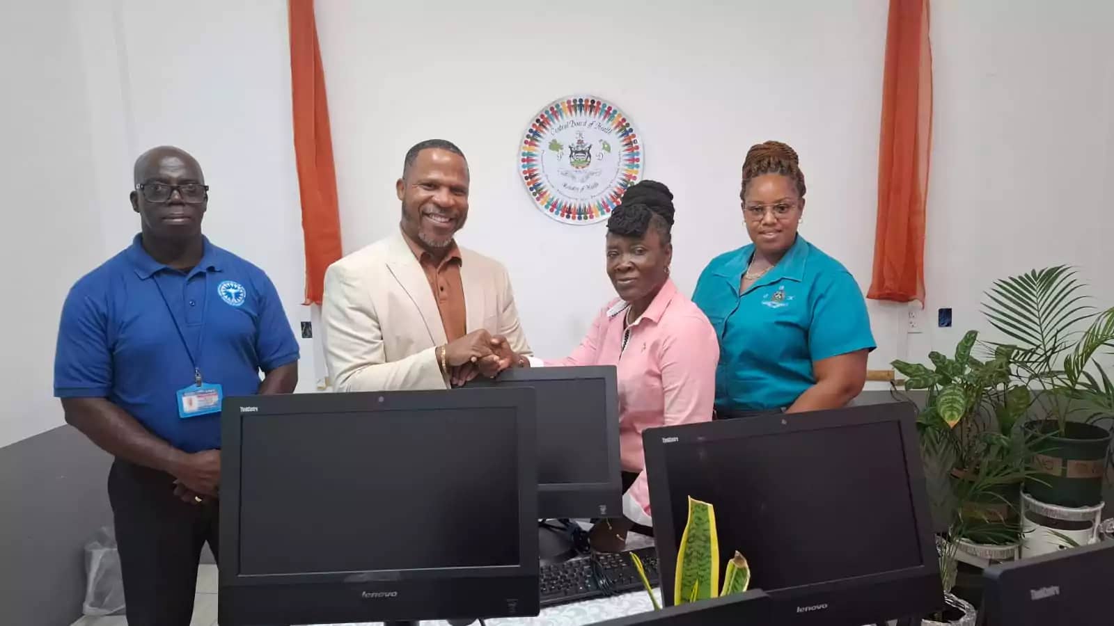 AUA Donates Computers to Boost Public Health Surveillance at CBH