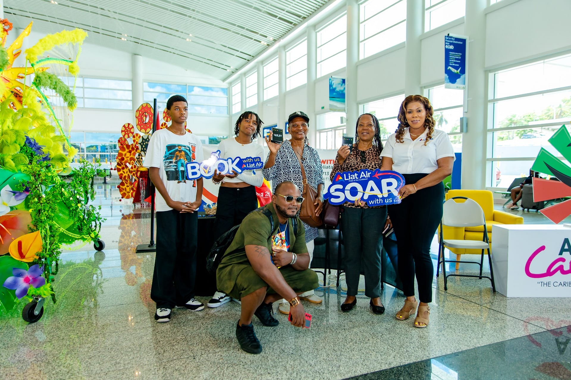 Antigua Carnival Arrives with Festive Welcome at Airport