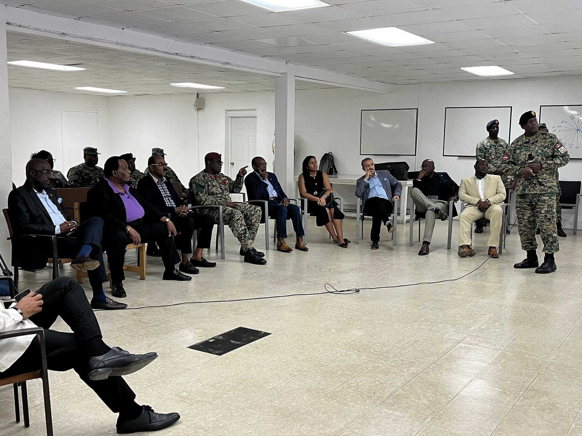 Cabinet of Antigua and Barbuda Visits the Antigua & Barbuda Defence Force Headquarters
