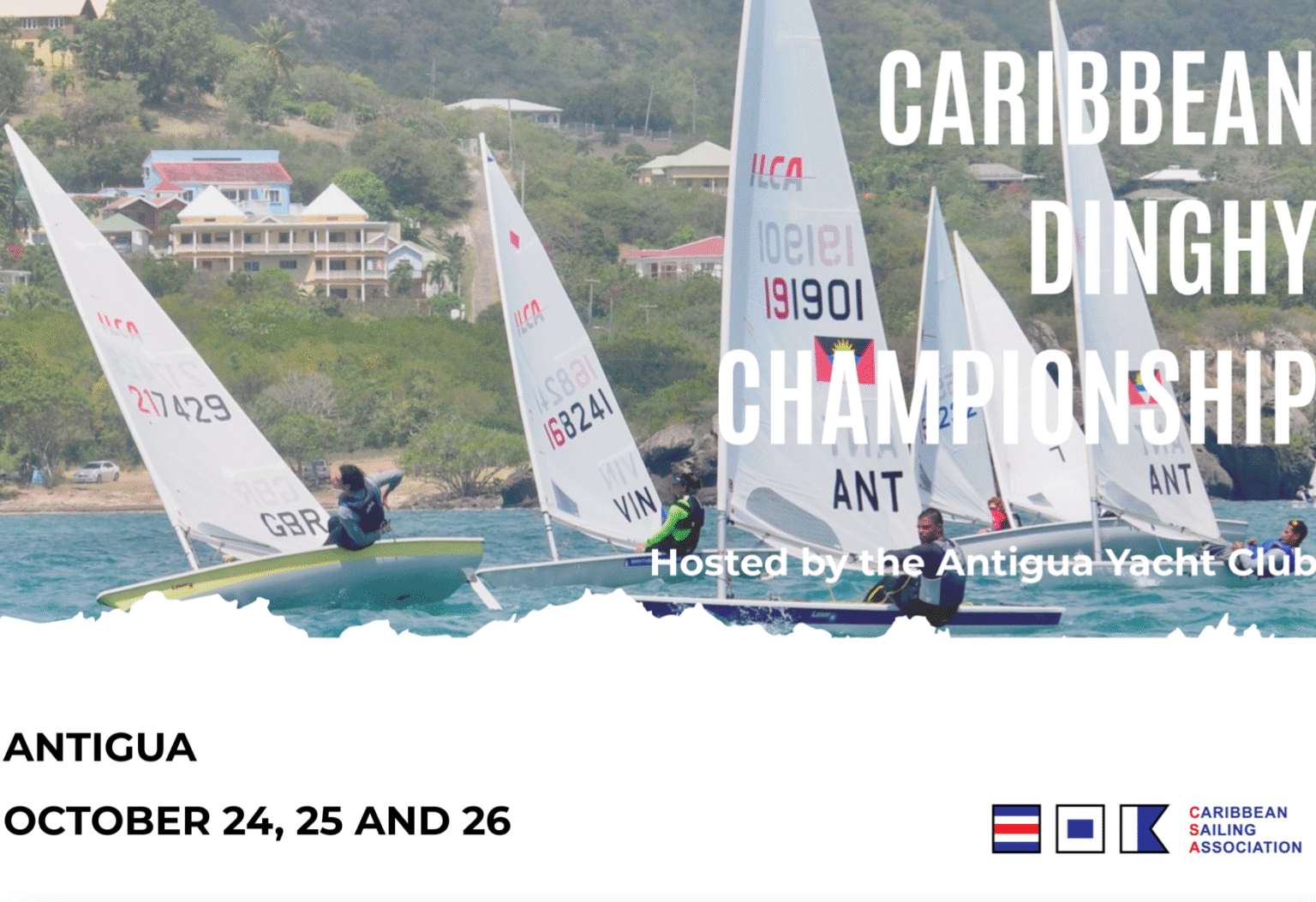 Antigua to Host 2025 Caribbean Dinghy Championship