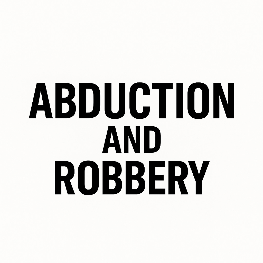 Police Search for Suspects in Alleged Abduction and Robbery
