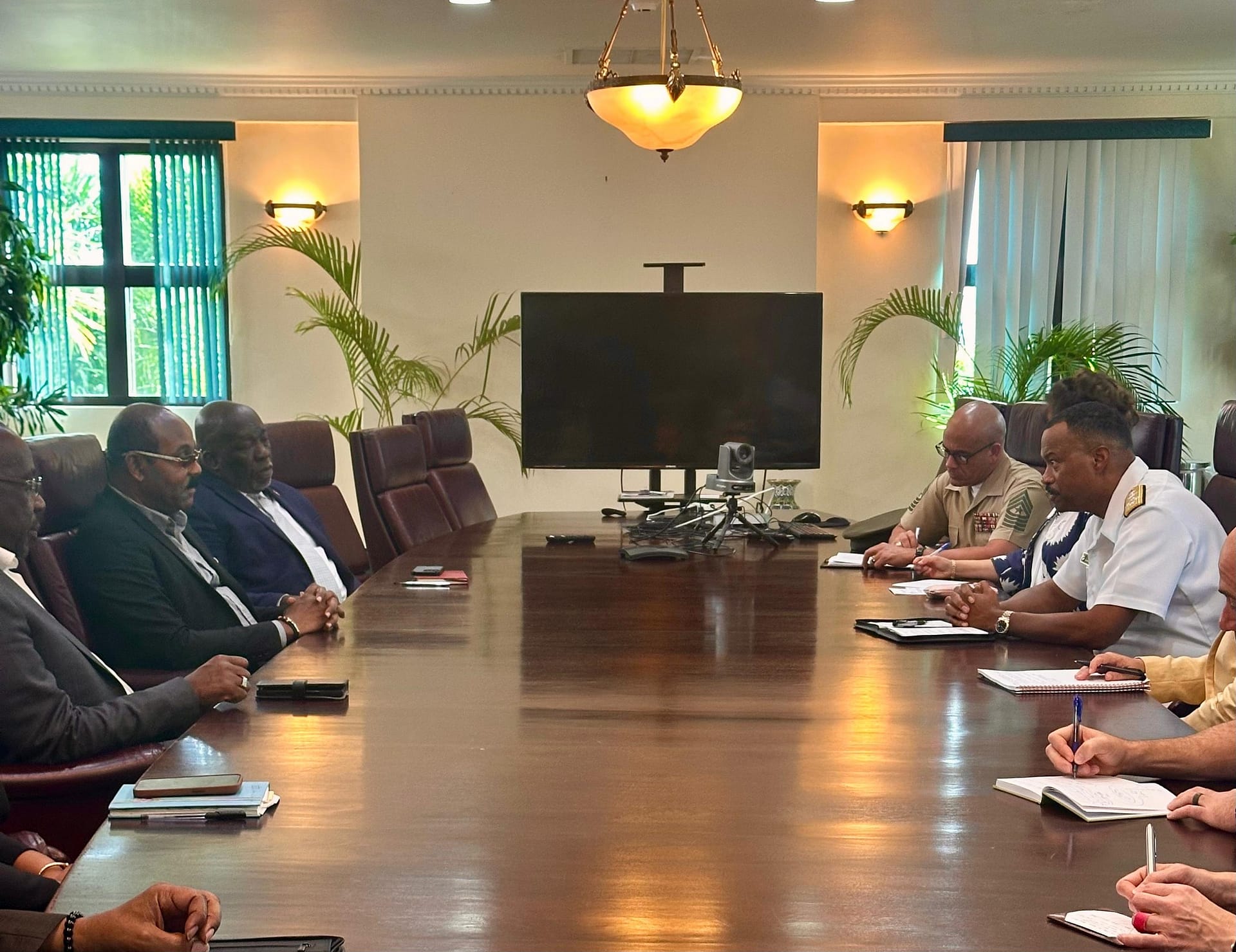 PM Browne: Antigua and Barbuda Will Not Host Foreign Military Assets