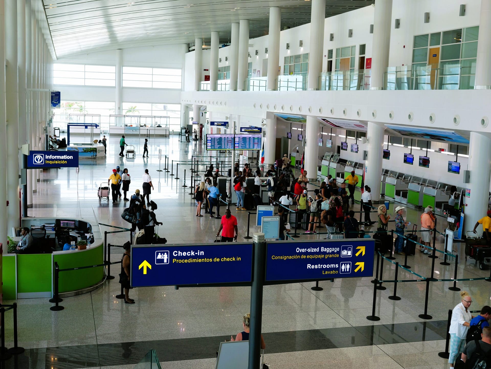 Baggage Carousel Breakdown Causes Long Delays at V.C. Bird Airport ...