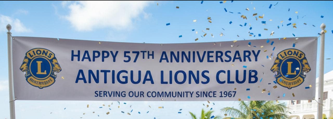 Lions Club of Antigua Celebrates 57 Years of Service and Honours Local Partner