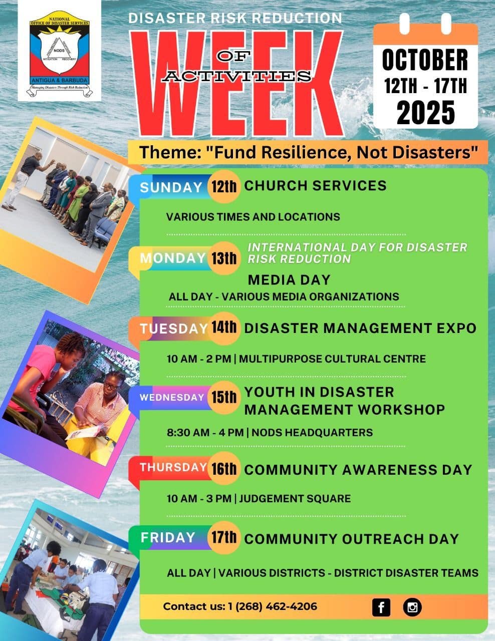 NODS observes International Day for Disaster Risk Reduction