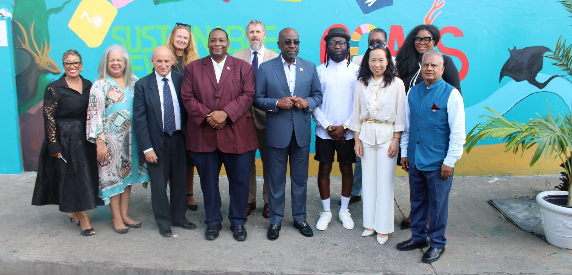 Antigua and Barbuda Unveils UN80 Sustainable Development Goals Art Mural