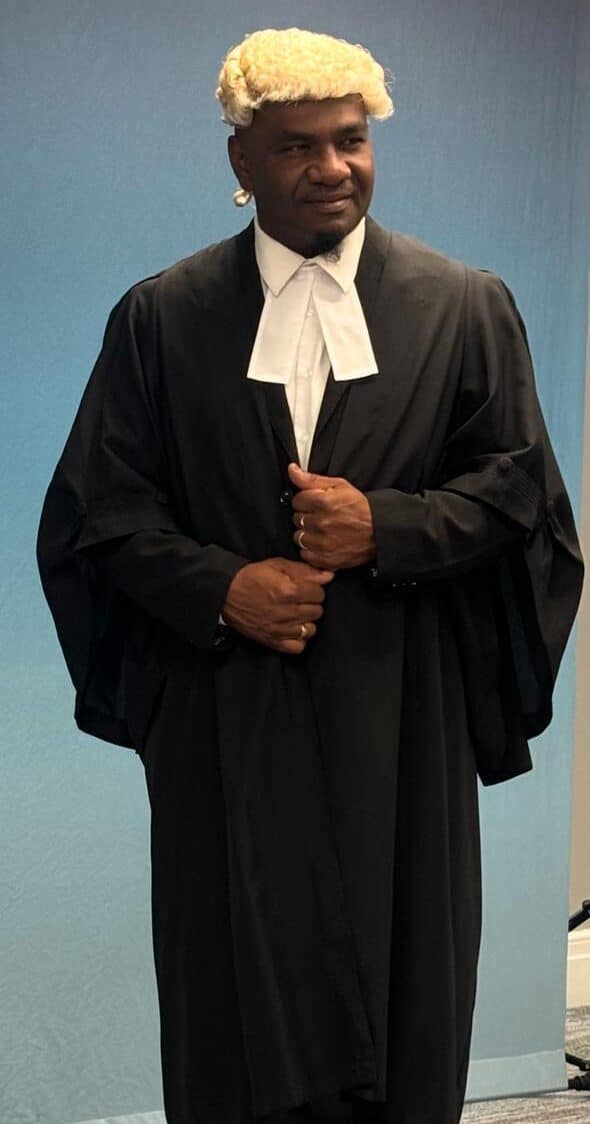 Antiguan Kelton Dalso Called to the Bar of England and Wales