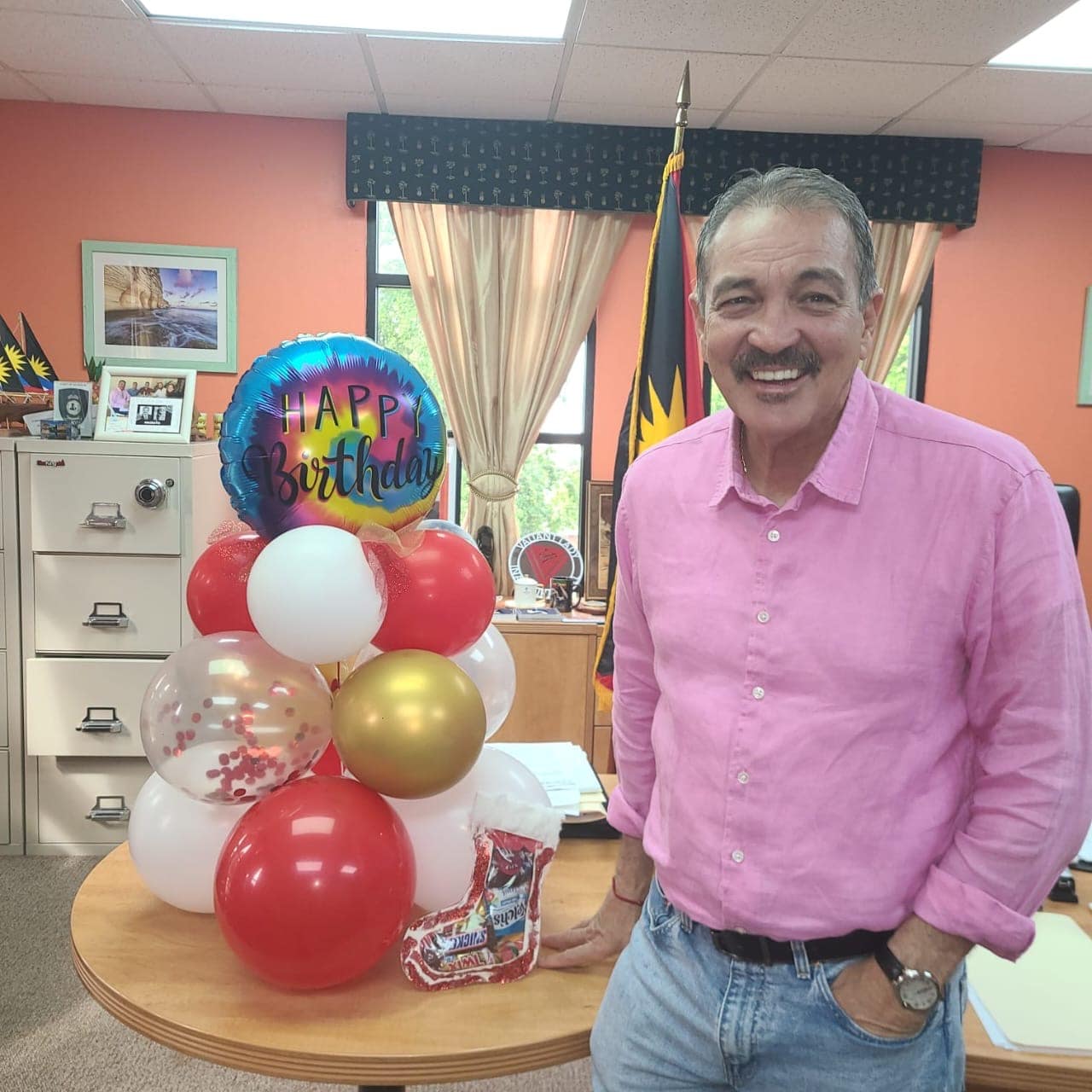 VIDEO: Ministry of Tourism Staff Surprise Minister Fernandez on His Birthday