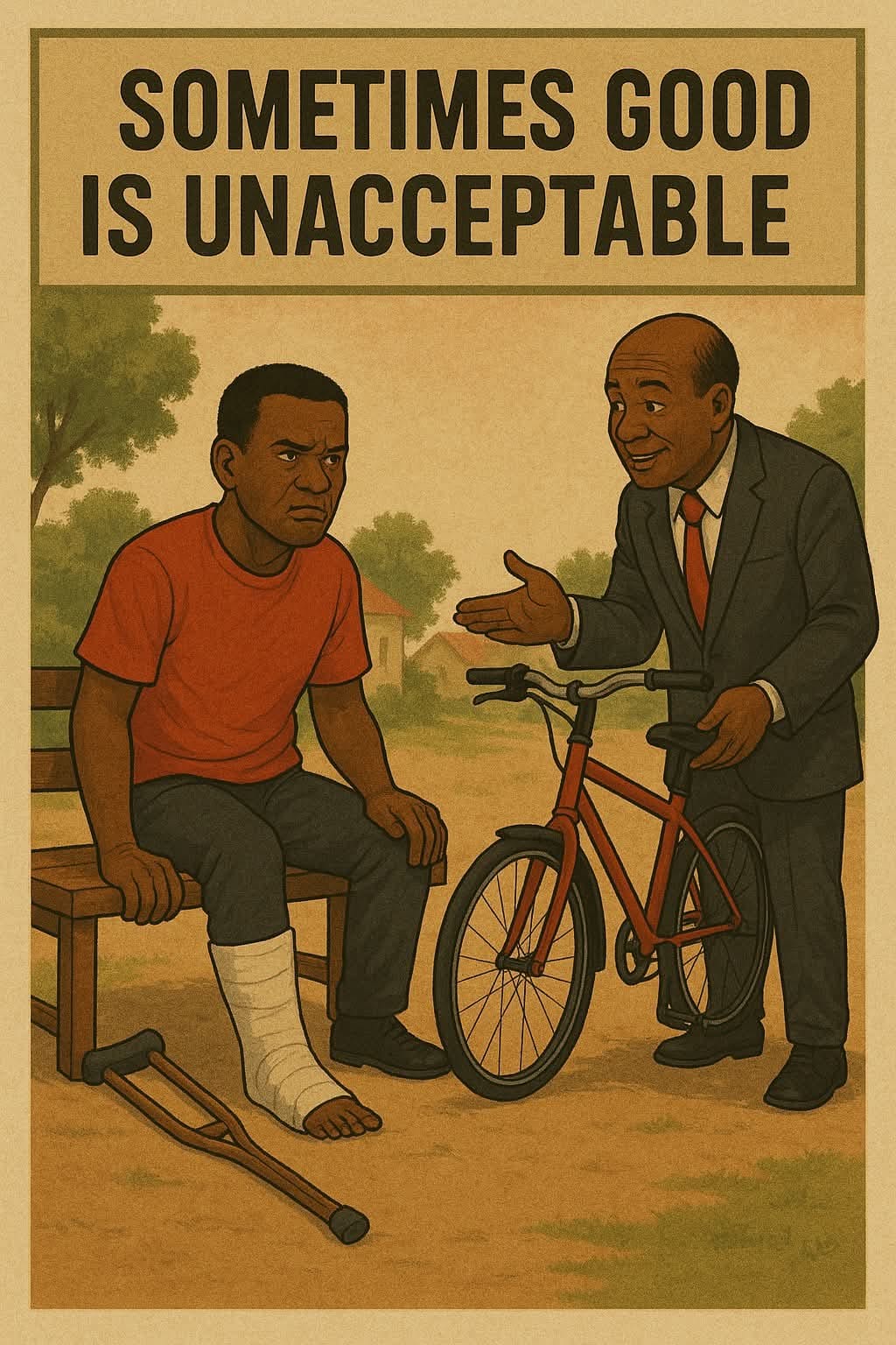 COMMENTARY: Sometimes Good Is Unacceptable