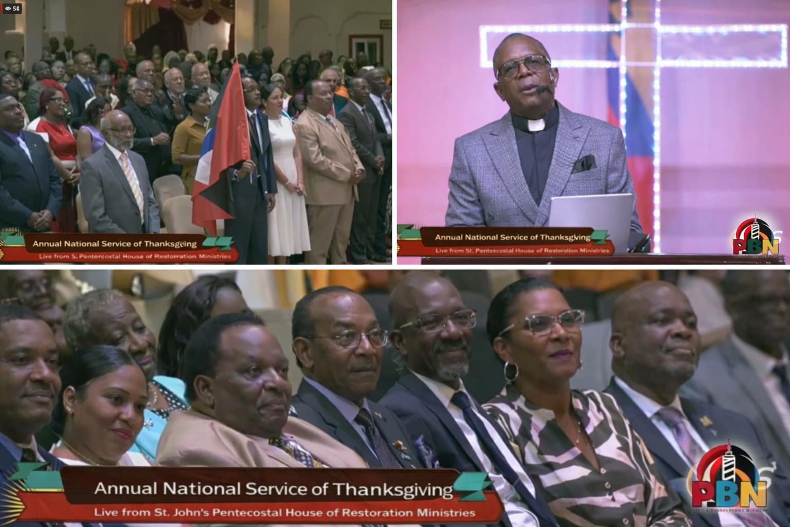 VIDEO: Apostle Tells National Thanksgiving Service Antigua’s Challenges Are Temporary
