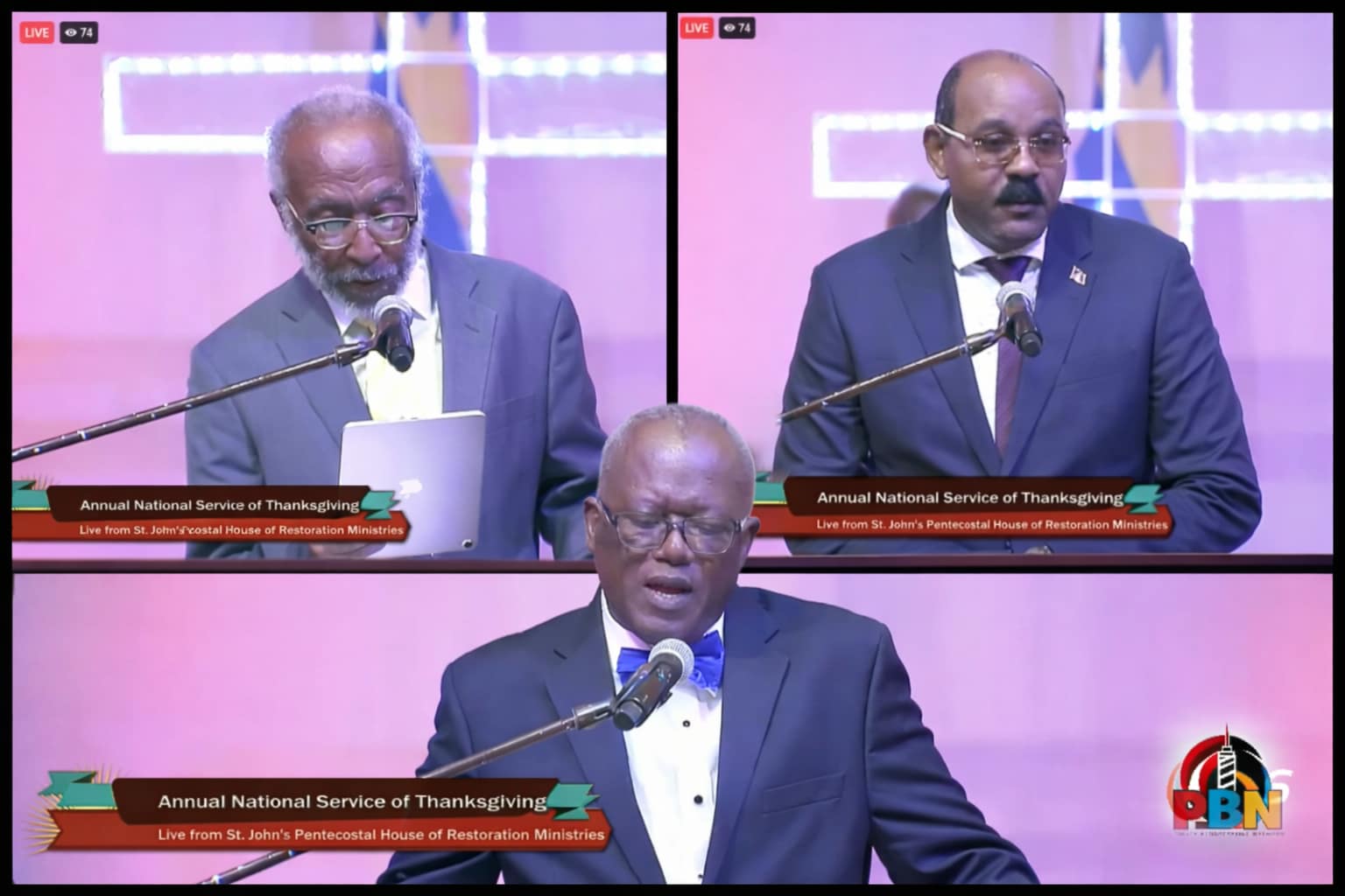 Leaders Urge Unity and Faith as Antigua and Barbuda Marks New Year at National Thanksgiving Service