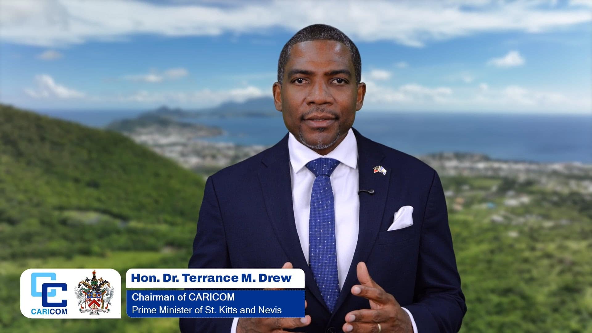 NEW YEAR MESSAGE from the Incoming Chair of the Caribbean Community, Prime Minister of St Kitts and Nevis