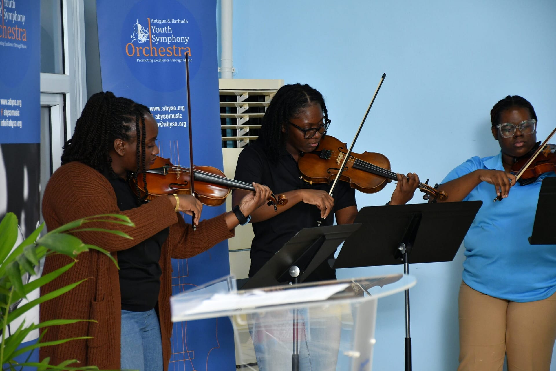 Antigua & Barbuda Youth Symphony Orchestra Hits a High Note with New Musical Equipment 