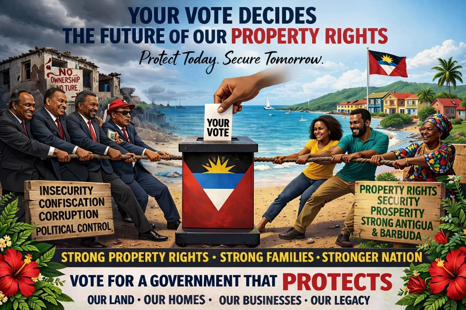 COMMENTARY: Why should Antiguans and Barbudans vote for the right to keep their own property?